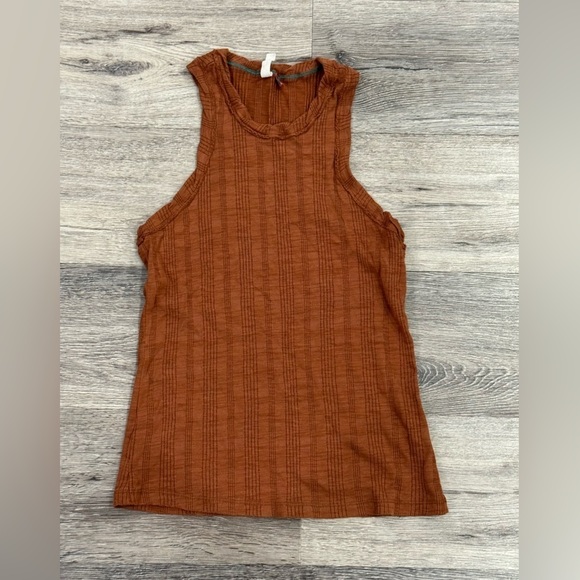 Pilcro Tops - PILCRO Anthropologie Brownish Orange Tank Size Medium